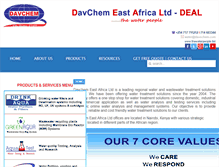 Tablet Screenshot of davechemeastafrica.co.ke